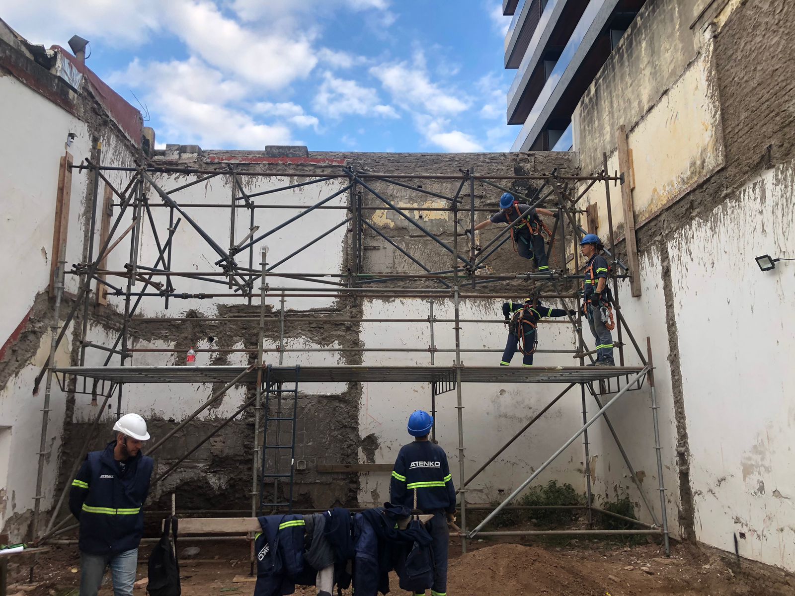 VIGA DE APUNTALAMIENTO - VILLA CRESPO