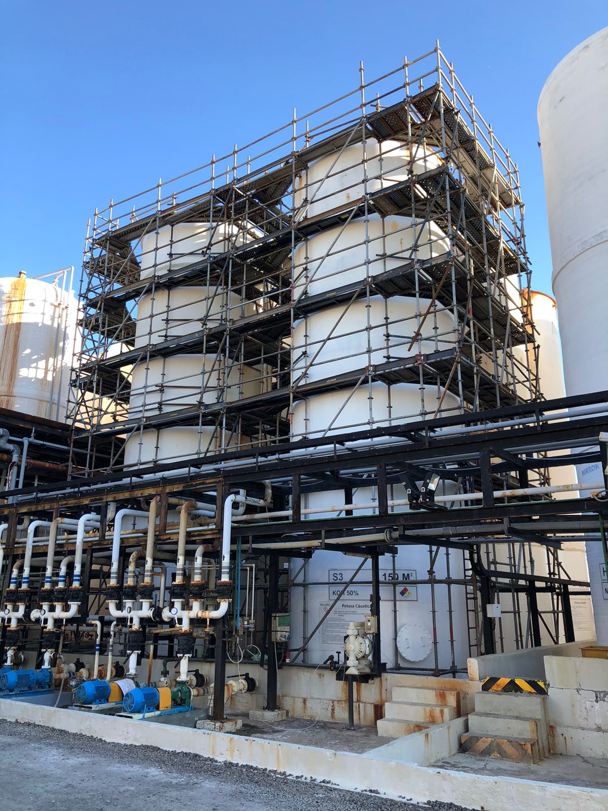 Plataforma de Trabajo para Silos