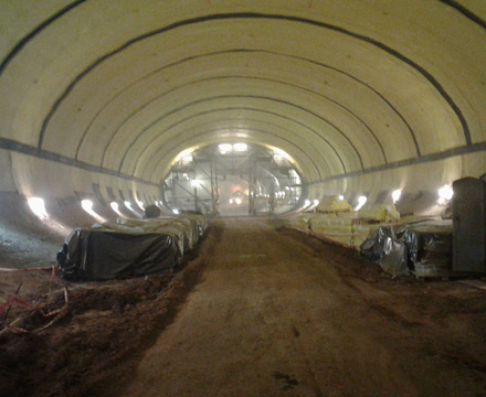 Subte H - Taller Parque Patricios