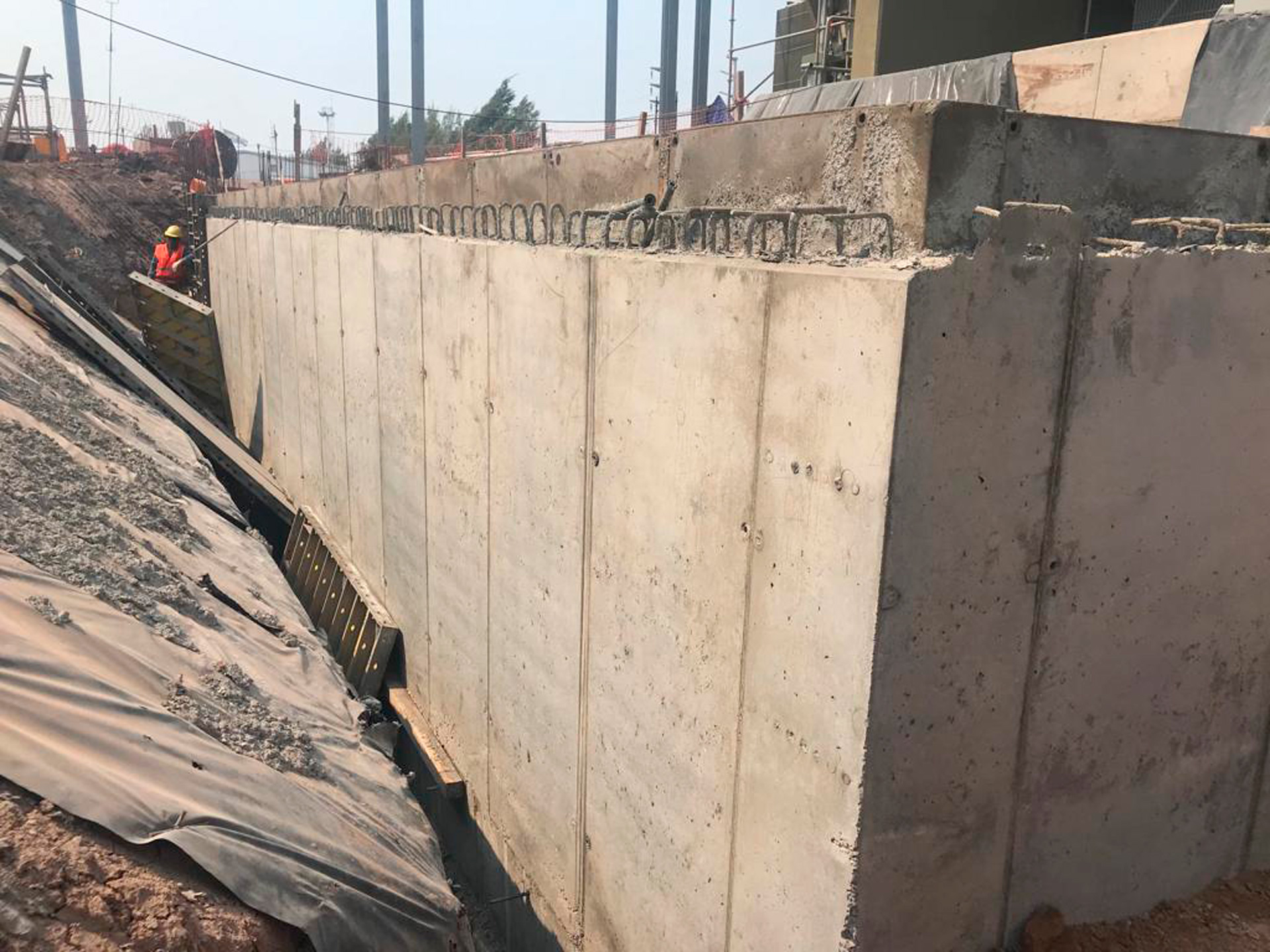 Cisterna Colectora de Aceite - Central Térmica San Lorenzo