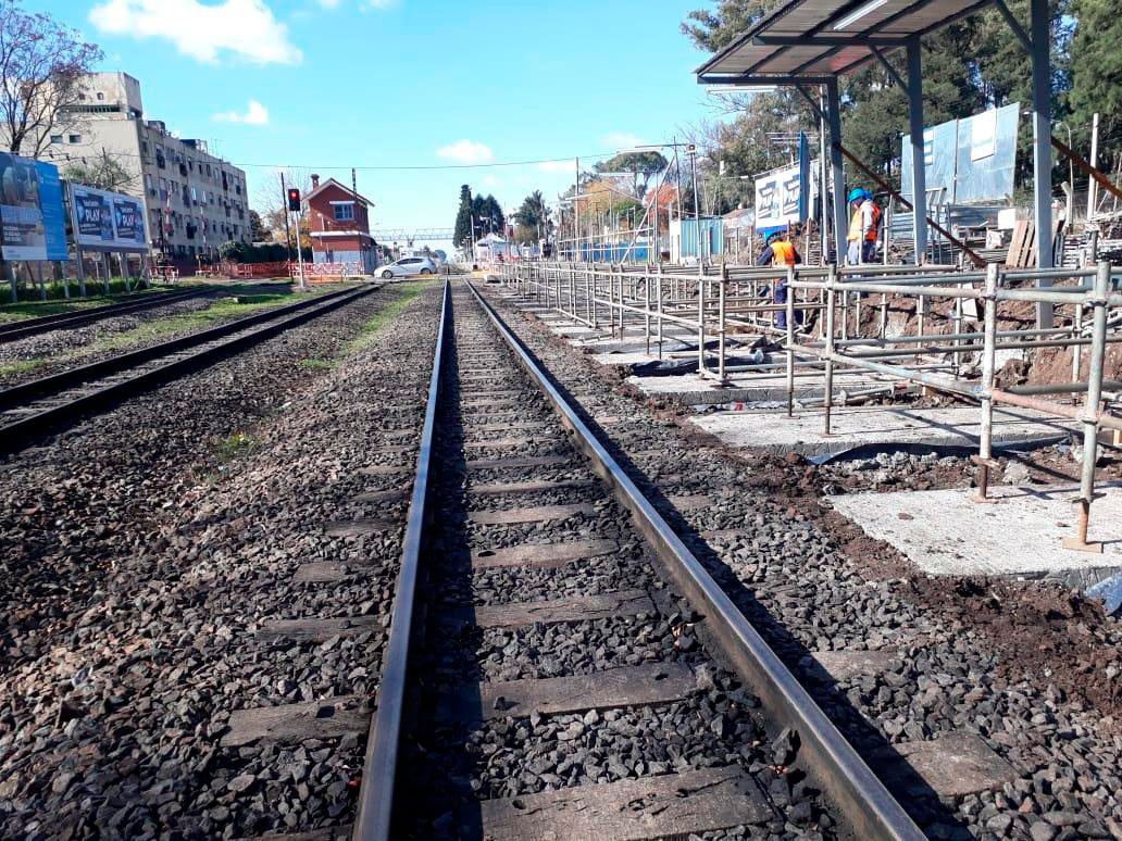 Línea General Belgrano Norte - Andenes Provisorios