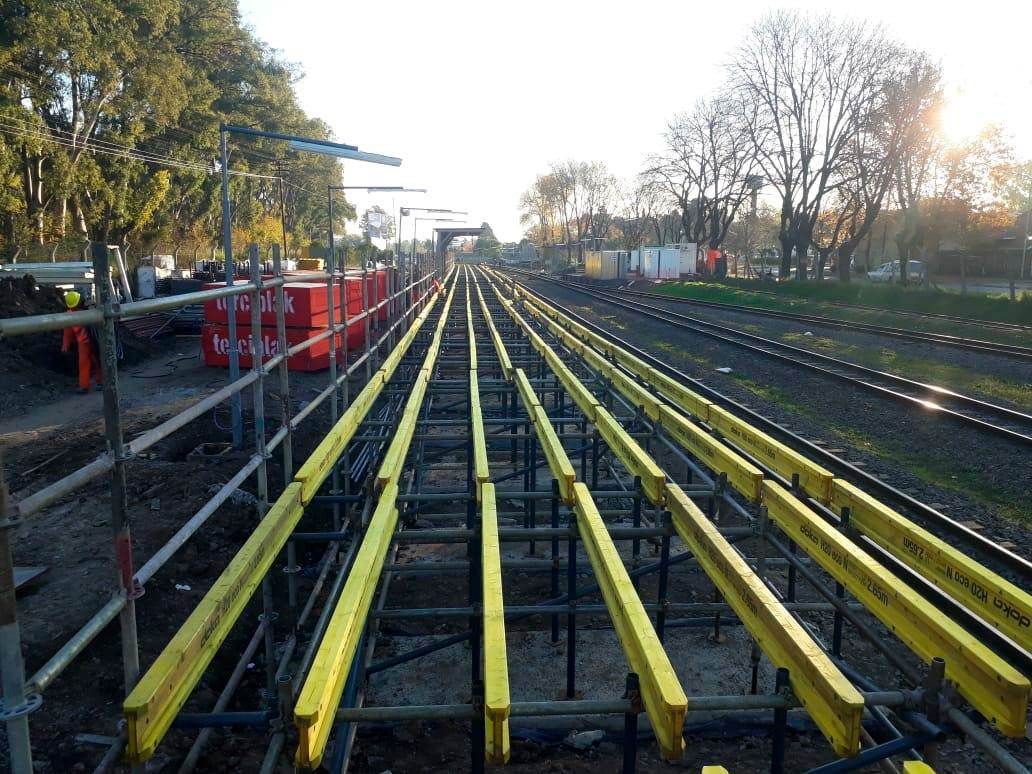 Línea General Belgrano Norte - Andenes Provisorios