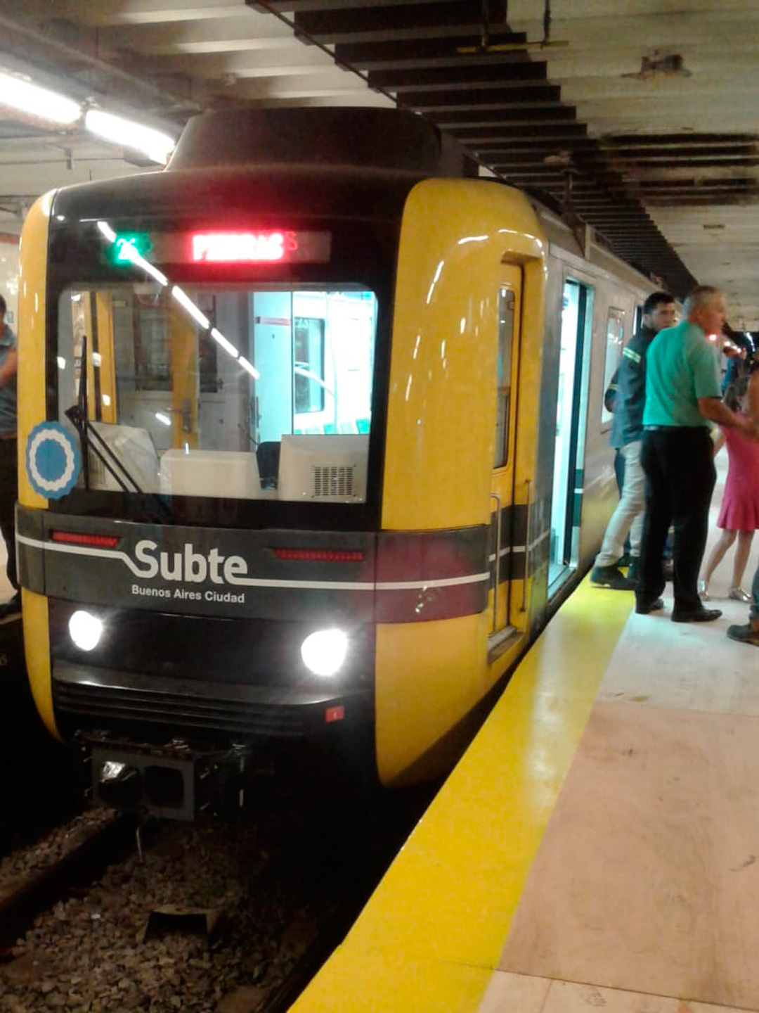 Subte A estación perú