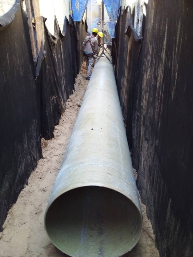 Colector cloacal en la Ciudad de Santa Fe, Reconquista