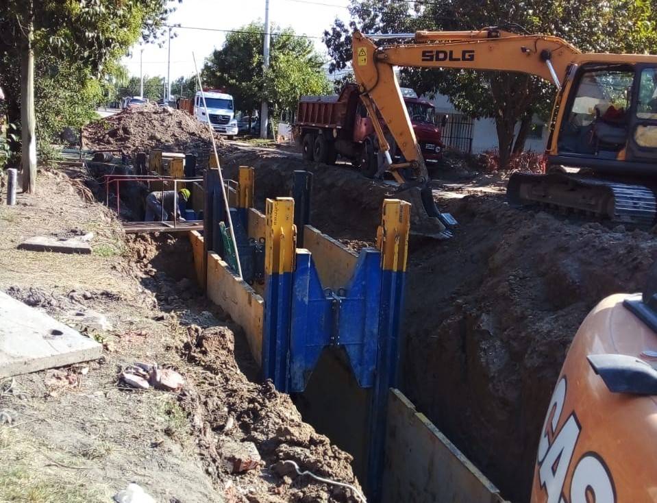 Colector cloacal en la Ciudad de Santa Fe, Reconquista