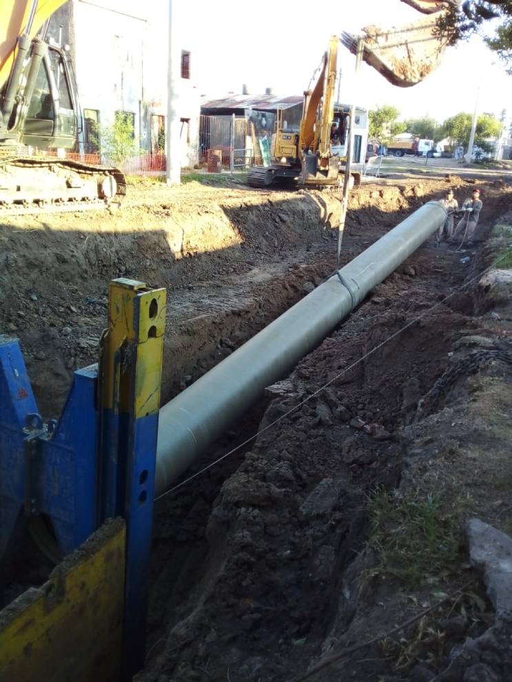 Colector cloacal en la Ciudad de Santa Fe, Reconquista