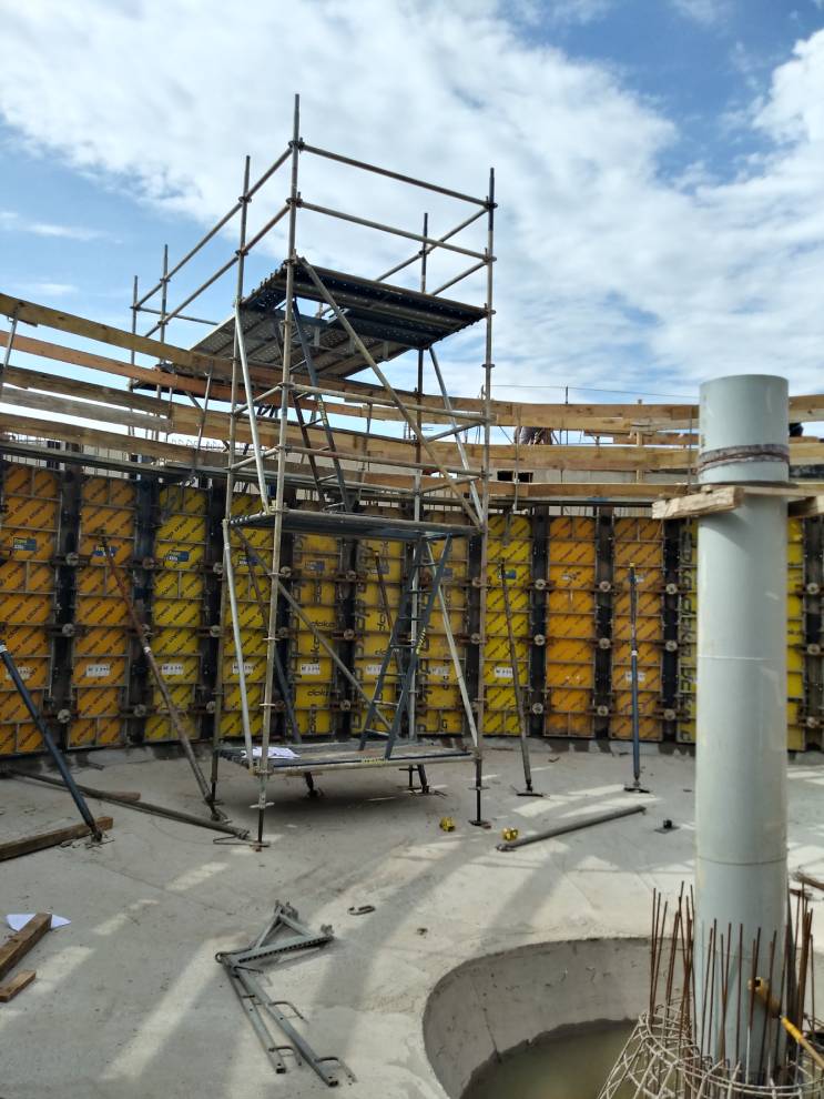 Planta de Tratamiento - Tanque Sedimentador / Tanque Espesador.