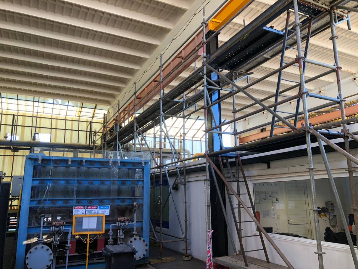 Andamios Multidireccionales para Planta Industrial