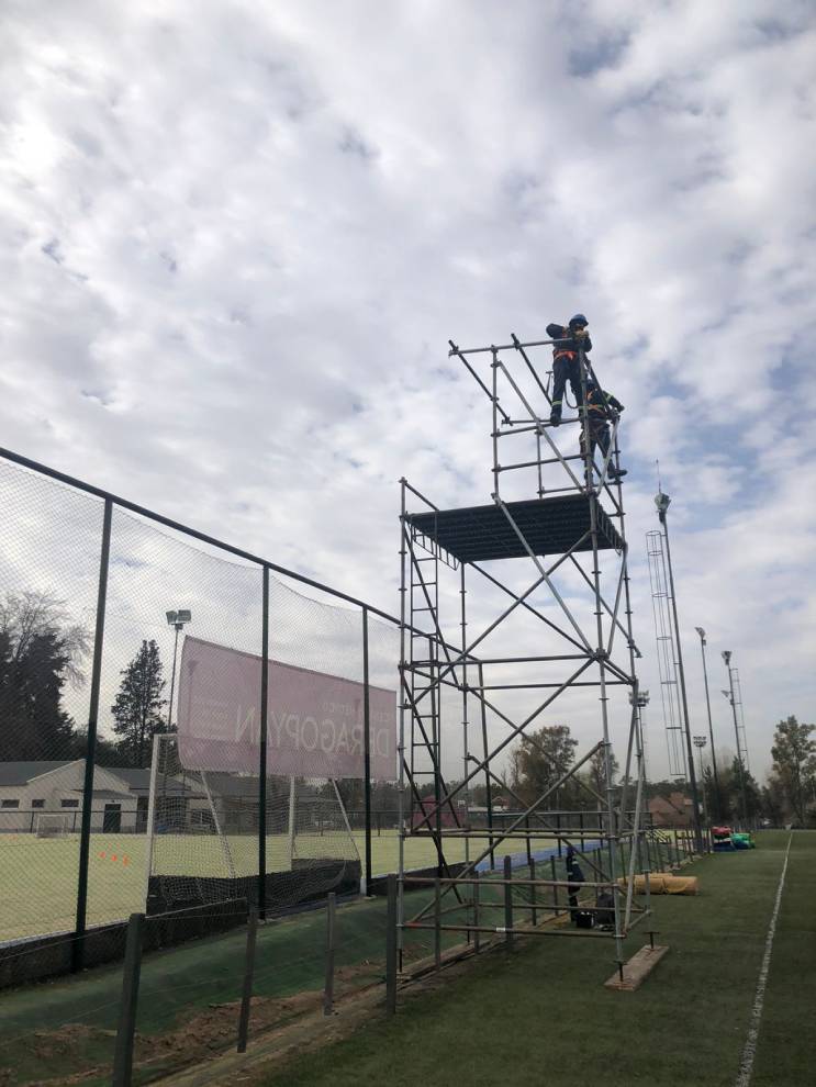 Andamio para Evento Deportivo - Club Champagnat