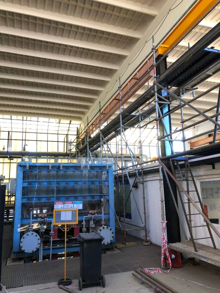 Andamios Multidireccionales para Planta Industrial