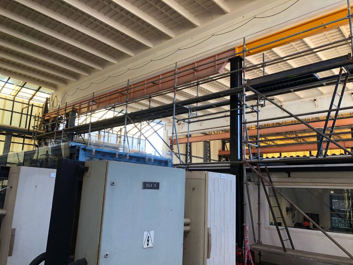 Andamios Multidireccionales para Planta Industrial