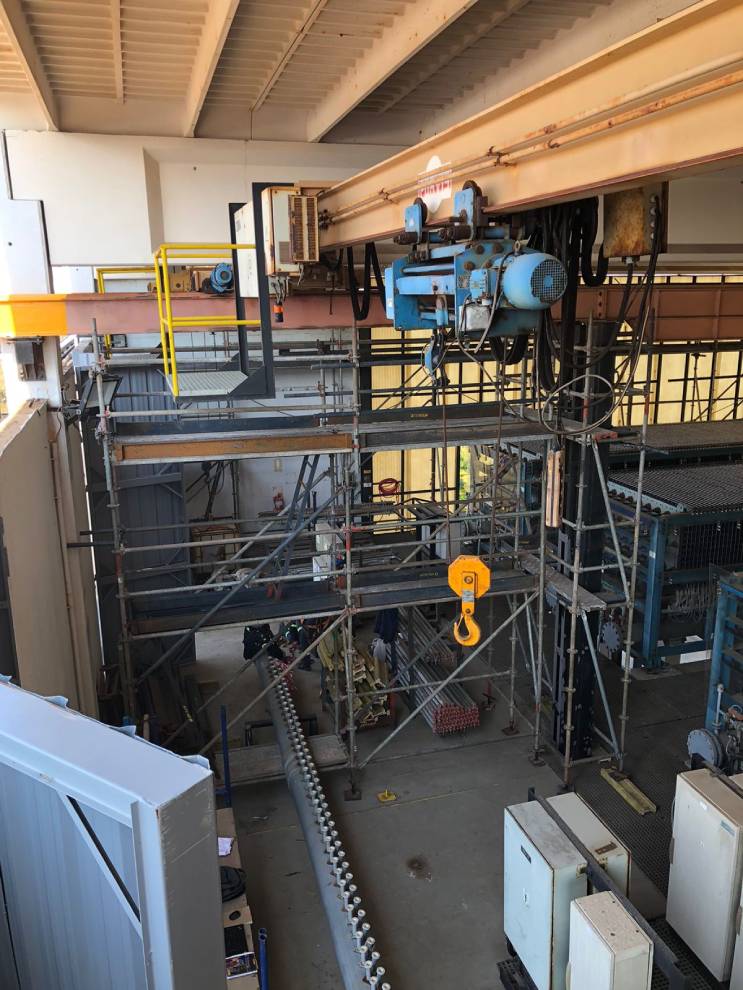 Andamios Multidireccionales para Planta Industrial