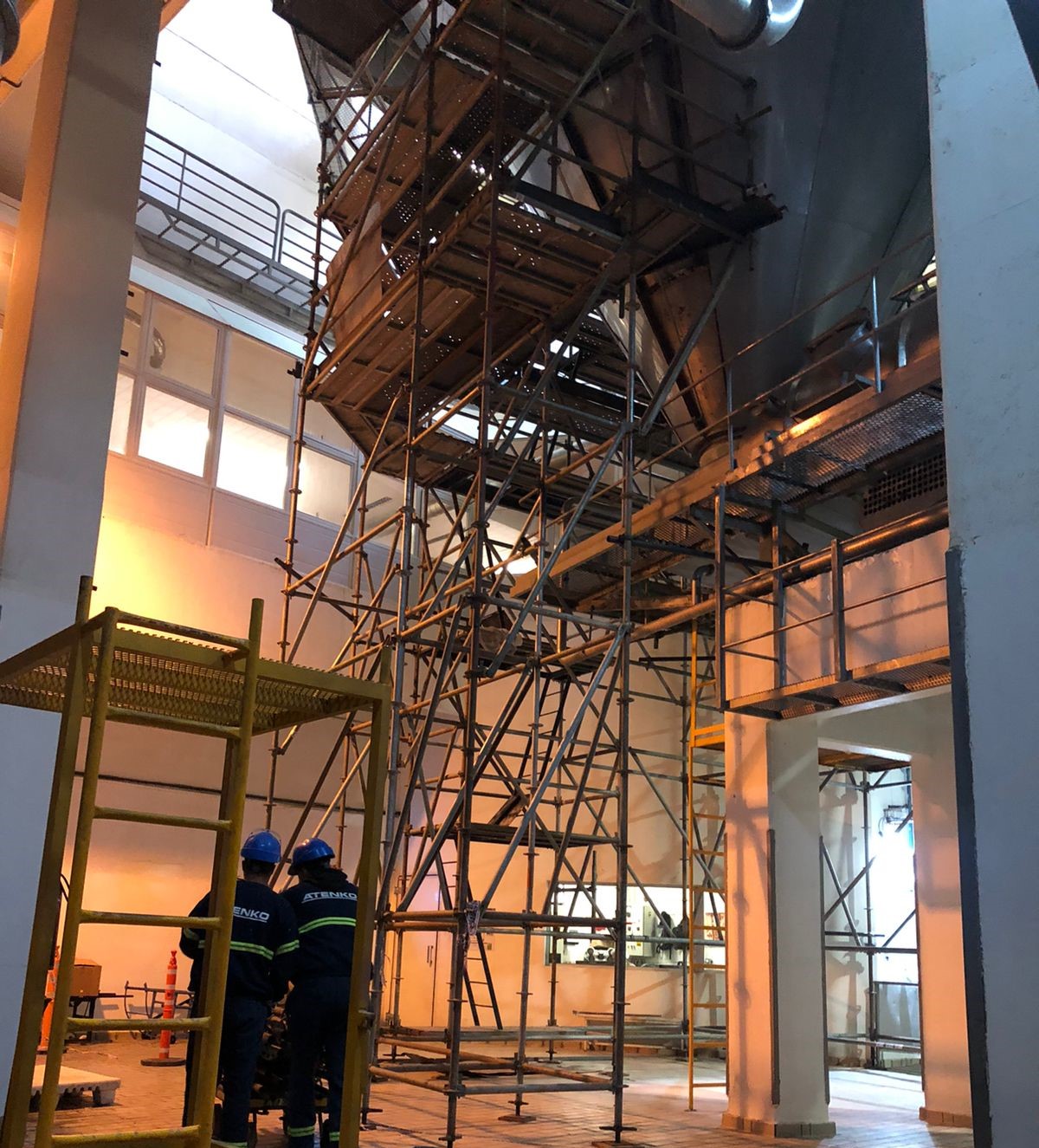 Plataforma para Base Cónica de Cisterna