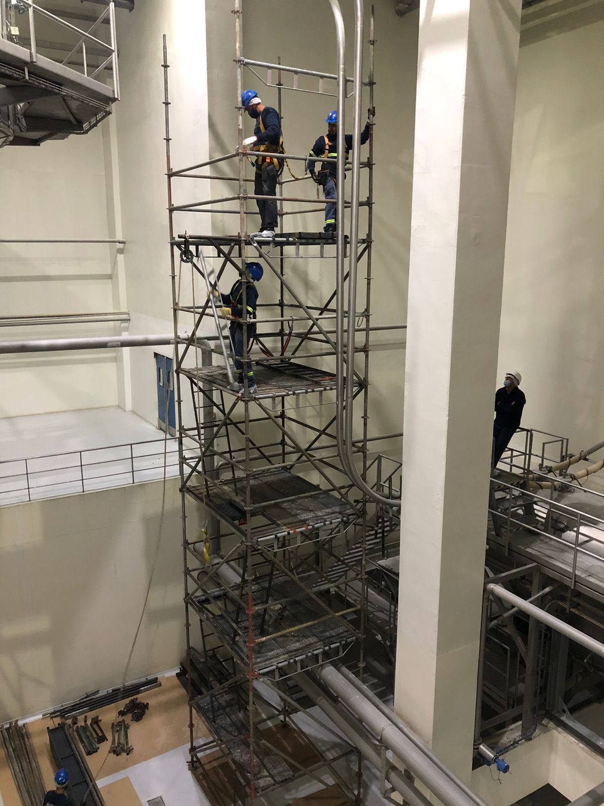 Plataforma para Base Cónica de Cisterna